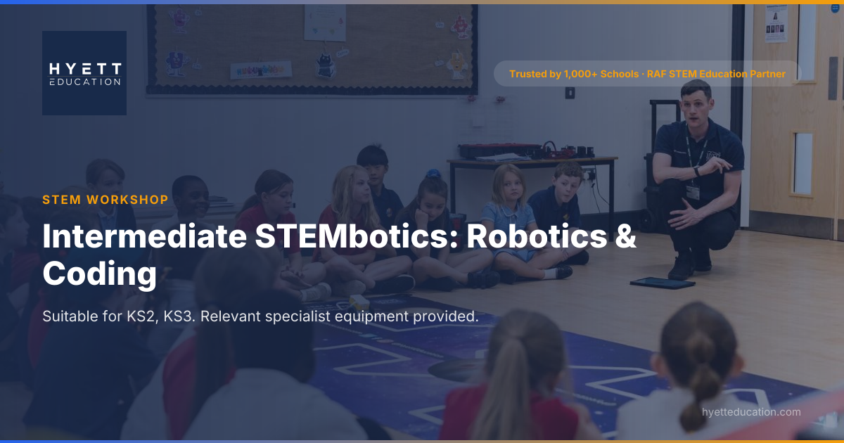 Intermediate Robotics & Coding (KS2-KS3) | Hyett Education